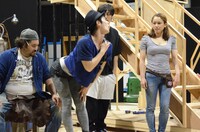 ブロードウェイミュージカル「キンキーブーツ」公開稽古より。