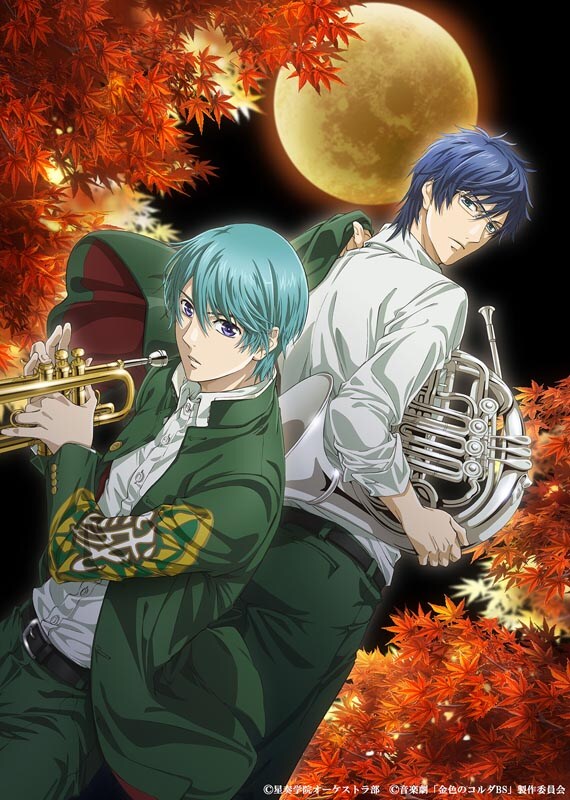 アニメ「金色のコルダBlue♪Sky」にてキャラクターデザインを務める藤岡真紀による、描き下ろしイラスト。