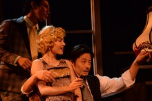 ミュージカル「グレイト・ギャツビー」より。一番右は、山口馬木也演じるトム・ブキャナン。