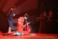 Patch stage vol.8「浮世戯言歌劇『磯部磯兵衛物語～浮世はつらいよ～』高尾山地獄修業編」より。