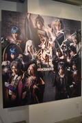 「舞台『刀剣乱舞』衣裳展」の会場の様子。