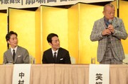 「八月納涼歌舞伎」製作発表記者会見より。