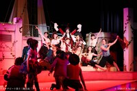 エムキチビート 第十三廻公演「アイ ワズ ライト」ゲネプロの様子。