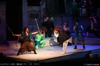 エムキチビート 第十三廻公演「アイ ワズ ライト」ゲネプロの様子。