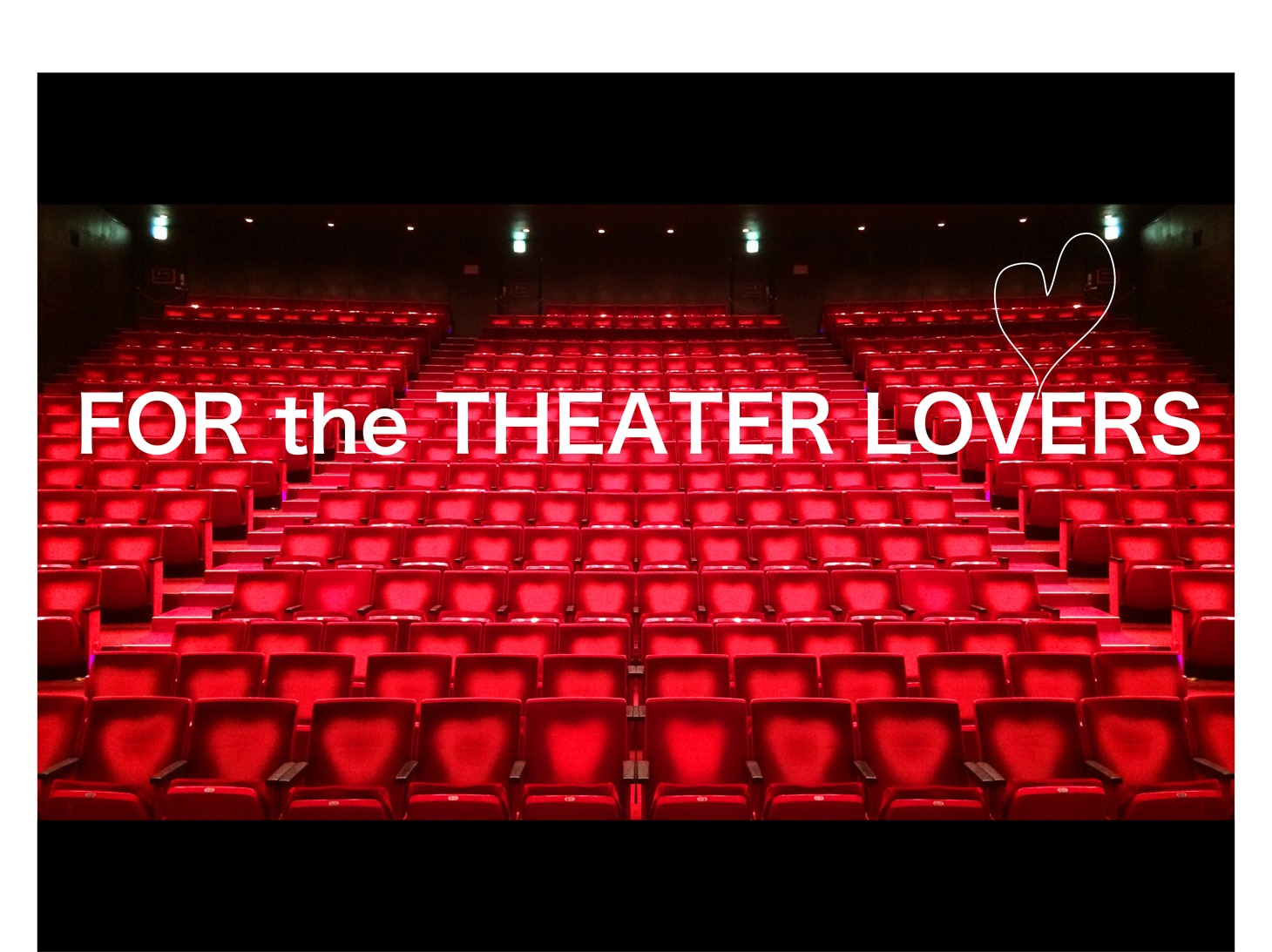「PARCO劇場建て替えの今しかできないチャリティプロジェクト。 演劇を愛するすべての人に。 FOR the THEATER LOVERS」メインビジュアル