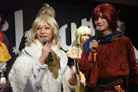 「超歌劇『幕末Rock』黒船来航」の製作発表会より。