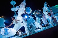 2015年に行われた「東京キャラバン」の様子。（撮影：井上嘉和）