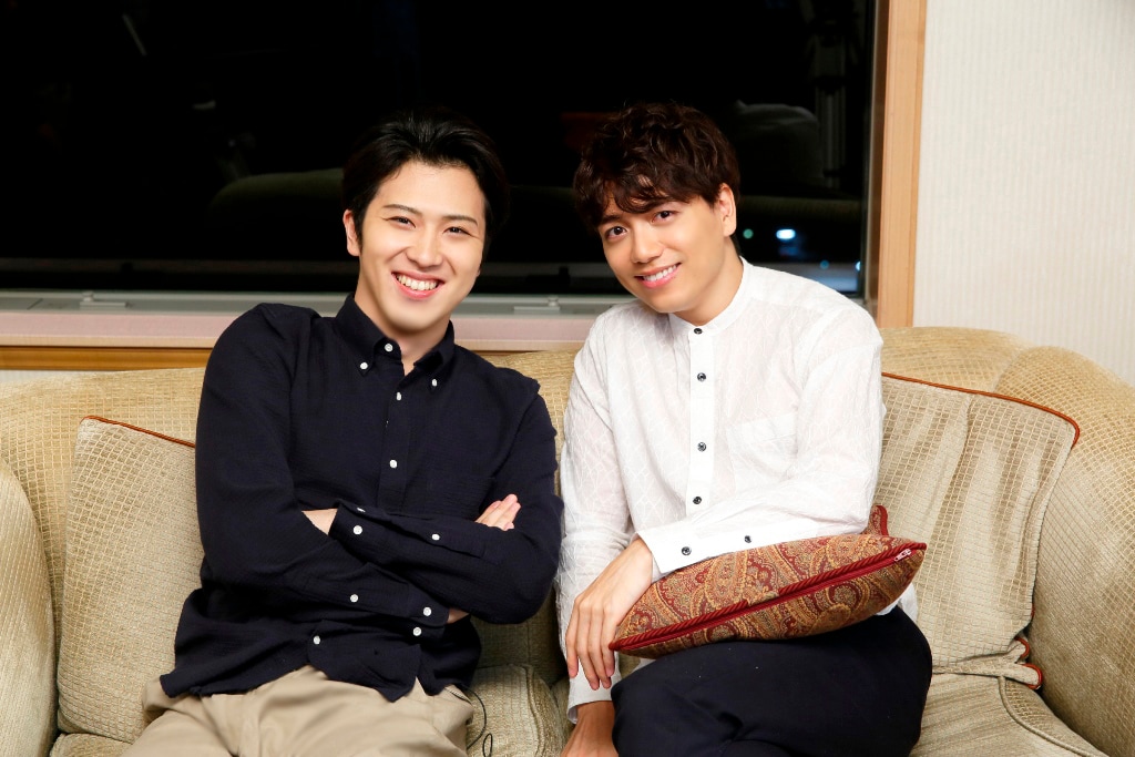 山崎育三郎ドキュメンタリー「今までとこれからの1936秒」で尾上松也と語らう