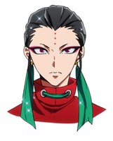 リャンのキャラデザイン画。