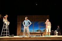 「ただの自転車屋」公演の様子。