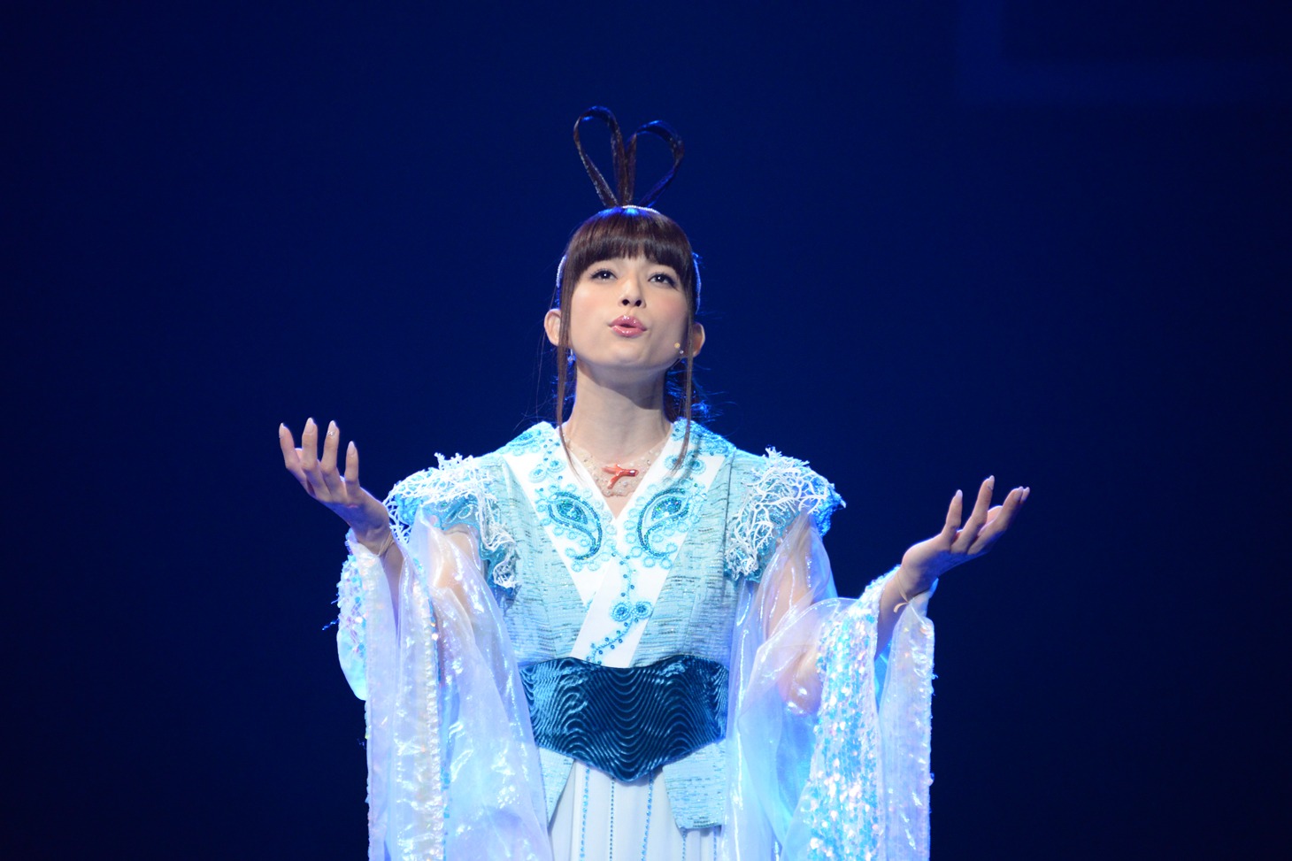 上原多香子演じる乙姫。