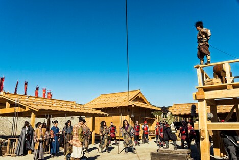 映画「真田十勇士」メイキングカット