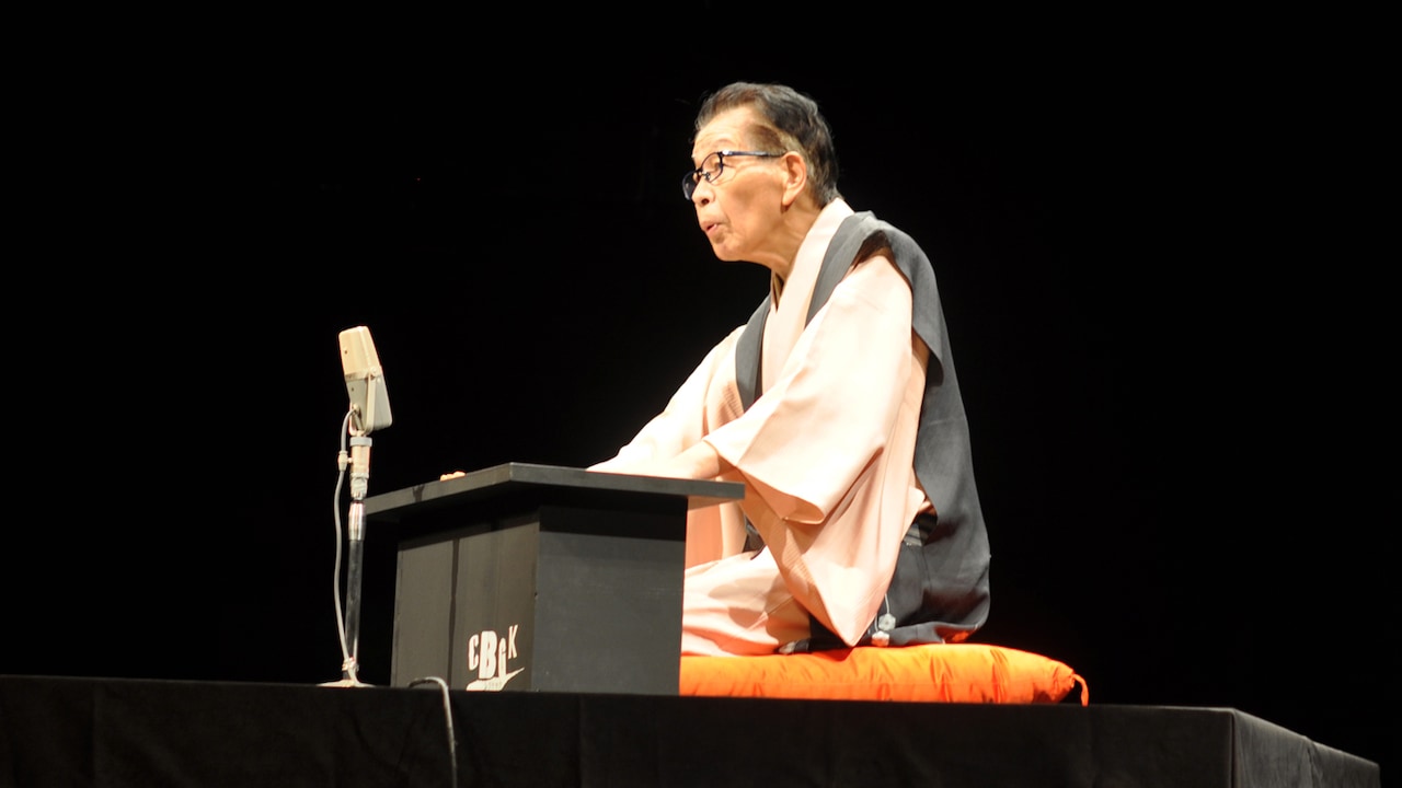 「実験落語」三遊亭円丈が“アクション落語”披露、次回公演にNON STYLE石田明