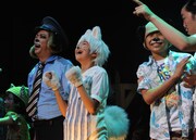 「キッズ・ミュージカル『ワンサくん』-祭りにいくぞ！大脱走！」ゲネプロの様子。