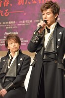 ミュージカル「フランケンシュタイン」製作発表記者会見より。