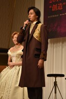 ミュージカル「フランケンシュタイン」製作発表記者会見より。加藤和樹。