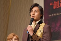 ミュージカル「フランケンシュタイン」製作発表記者会見より。加藤和樹。