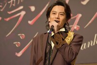 ミュージカル「フランケンシュタイン」製作発表記者会見より。小西遼生。