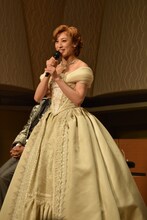 ミュージカル「フランケンシュタイン」製作発表記者会見より。濱田めぐみ。