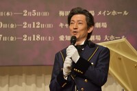 ミュージカル「フランケンシュタイン」製作発表記者会見より。鈴木壮麻。