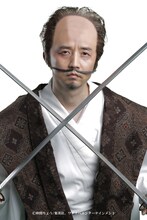 宮本武蔵を演じるお～い！久馬。