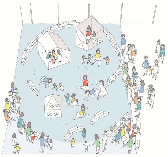 「ダンス保育園!!」スペースデザイン