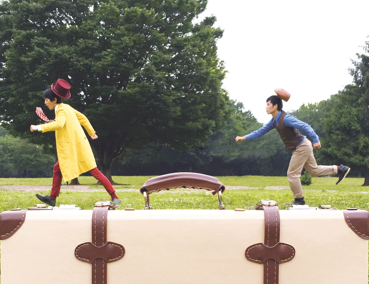 シアターパントマイム企画 maimuima その4「グッバイマイバッグ」ビジュアル