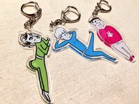 「バカシティ」グッズのサンプル。