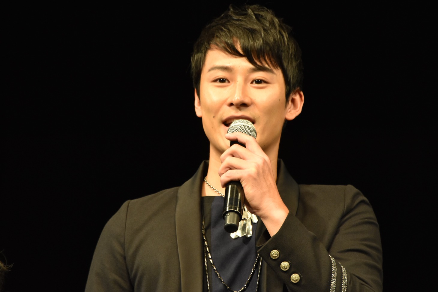 ミュージカル「ロミオ＆ジュリエット」制作発表より。馬場徹。