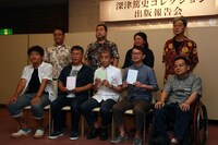 「深津演劇祭～深津篤史コレクション舞台編～」記者会見の様子。