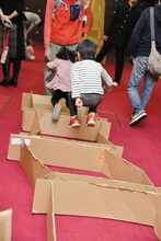 過去に行われた「コンドルズの遊育計画」の様子。