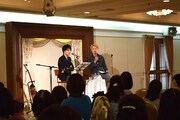 4月に行われた「切手のいらないラブレター ～愛のお茶会」の様子。