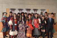 「真田十勇士」フォトセッションの様子。