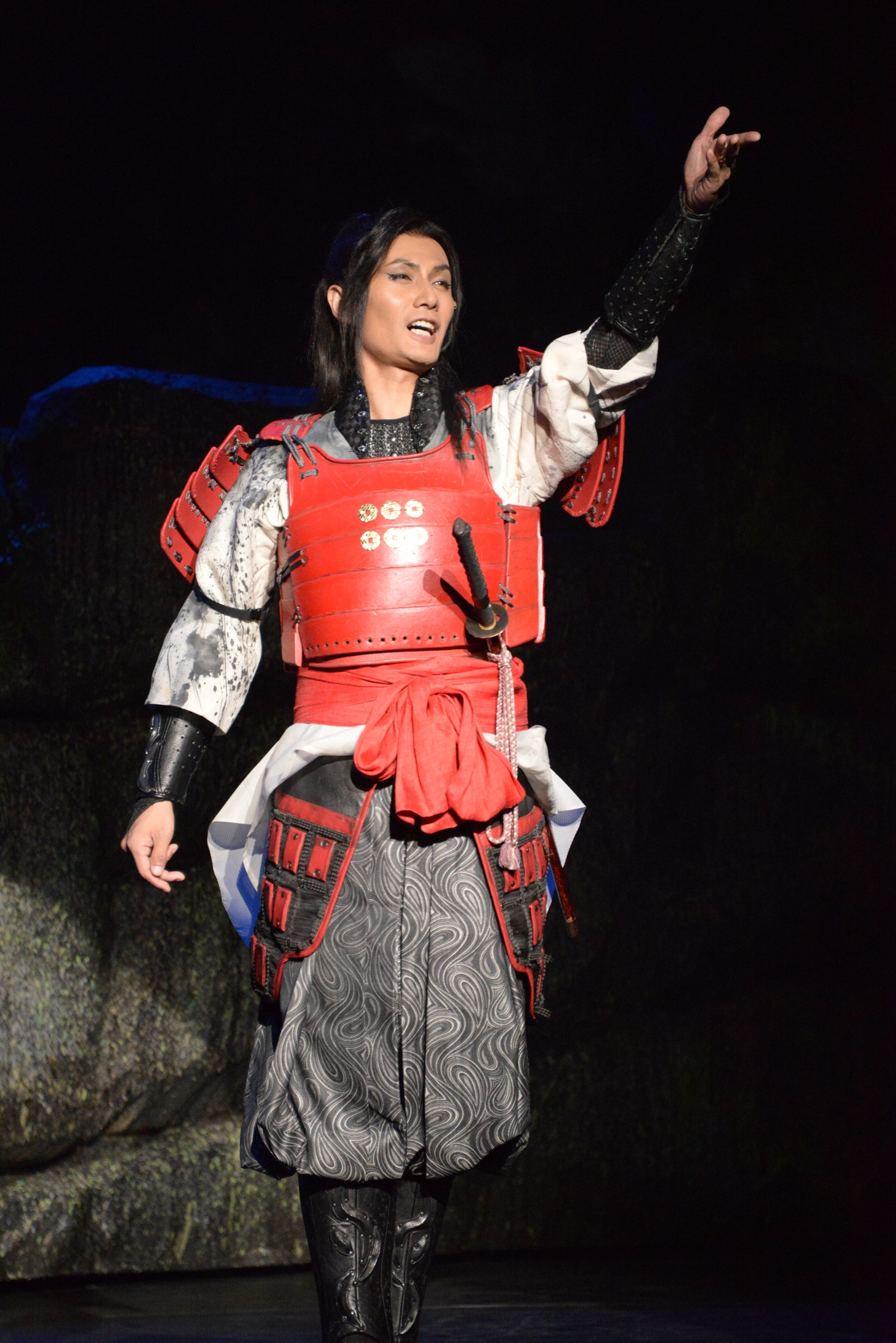 舞台「真田十勇士」より、加藤和樹演じる霧隠才蔵。