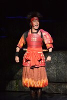 「真田十勇士」より、中村勘九郎演じる猿飛佐助。中村橋之助のナレーションに「身内が出てきた」と反応。