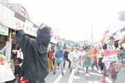 過去の「枝光まちなか芸術祭」の様子。