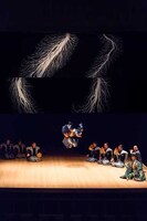 「ディヴァイン・ダンス 三番叟 ～神秘域（かみひそみいき）～」の様子。