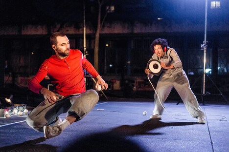 「Flaque」の様子。(c) Pierre Morel