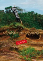 「劇団鹿殺し15周年記念ブース」にて販売される「名なしの侍」パンフレット。