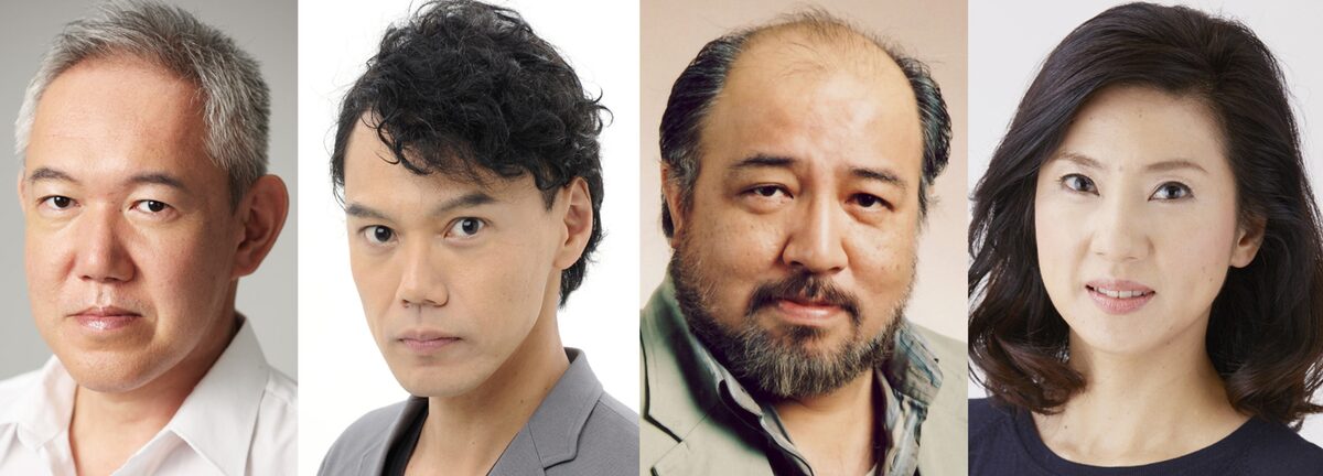 劇団昴公演 どん底 出演者 左からサーチン役の金子由之 ペーペル役の中西陽介 ルカー役の北川勝博 ナースチャ役の米倉紀之子 画像ギャラリー 2 3 ステージナタリー