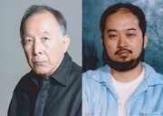 左から橋爪功、森新太郎。