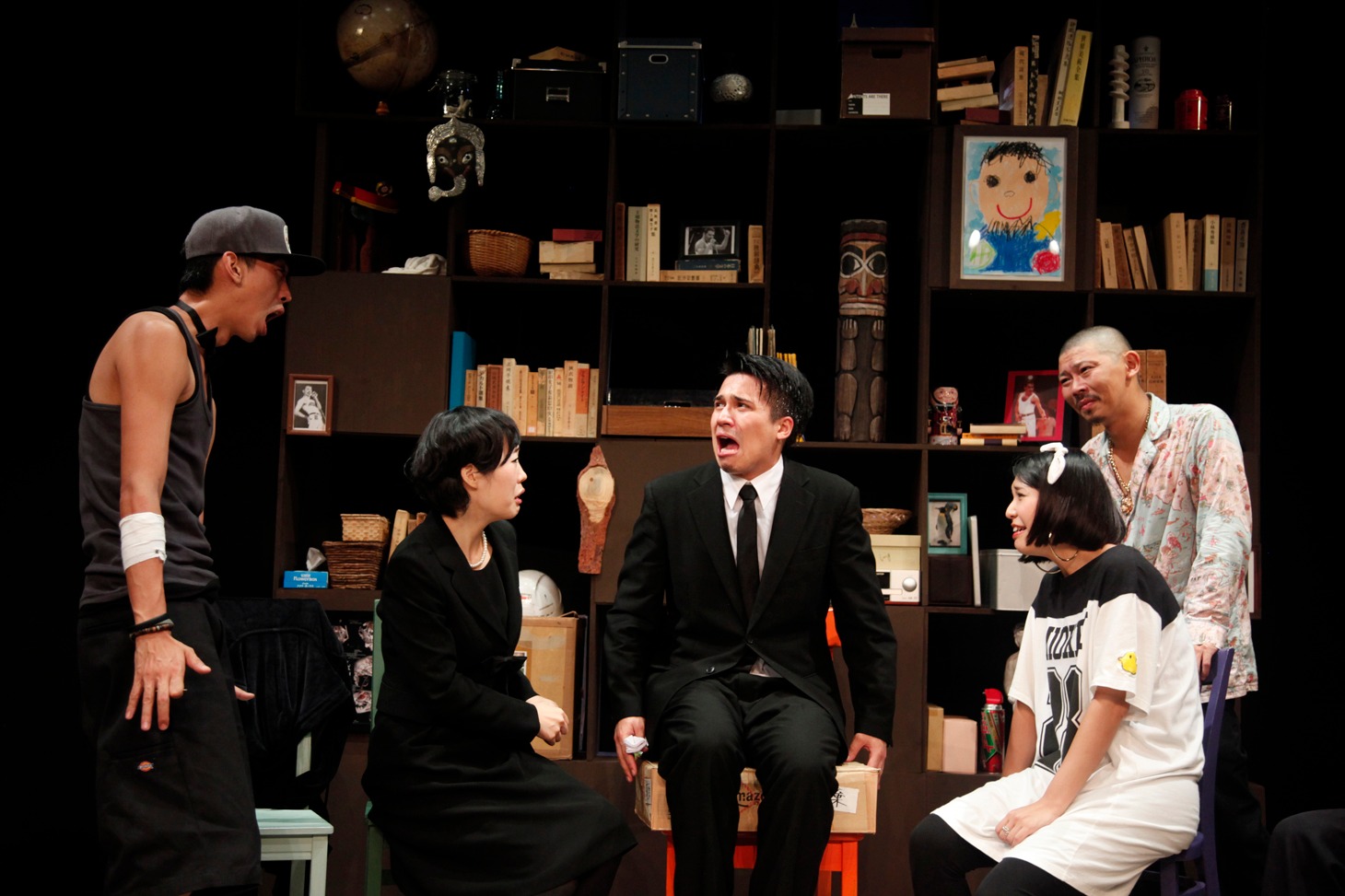 2015年上演の天才劇団バカバッカ「DADDY WHO?」より。