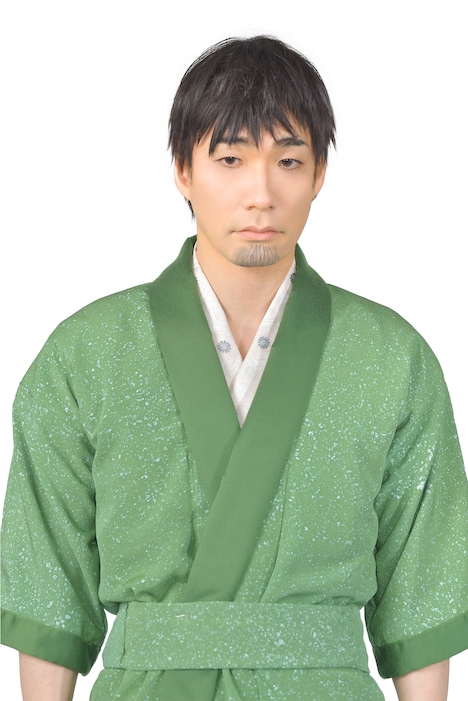 阿部丈二演じる松尾芭蕉。