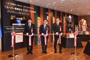 「シネマ歌舞伎公開記念『スーパー歌舞伎II ワンピース』の世界展」オープニングセレモニーより。