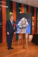 「シネマ歌舞伎公開記念『スーパー歌舞伎II ワンピース』の世界展」オープニングセレモニーより。