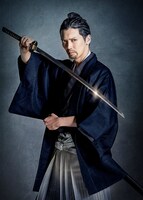 窪寺昭演じる明智光秀。