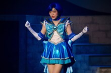 竹内夢演じるセーラーマーキュリー。
