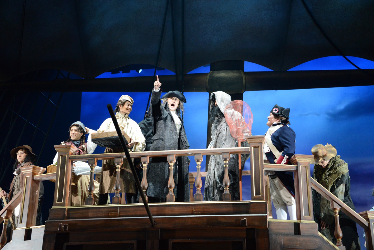 ミュージカル「スカーレット・ピンパーネル」ゲネプロより。