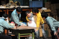 阿佐ヶ谷スパイダース PRESENTS「はたらくおとこ」ゲネプロの様子。