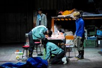 阿佐ヶ谷スパイダース PRESENTS「はたらくおとこ」ゲネプロの様子。